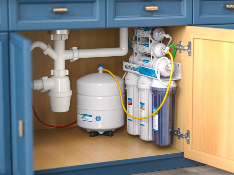 Under-Sink Water Softener Installation