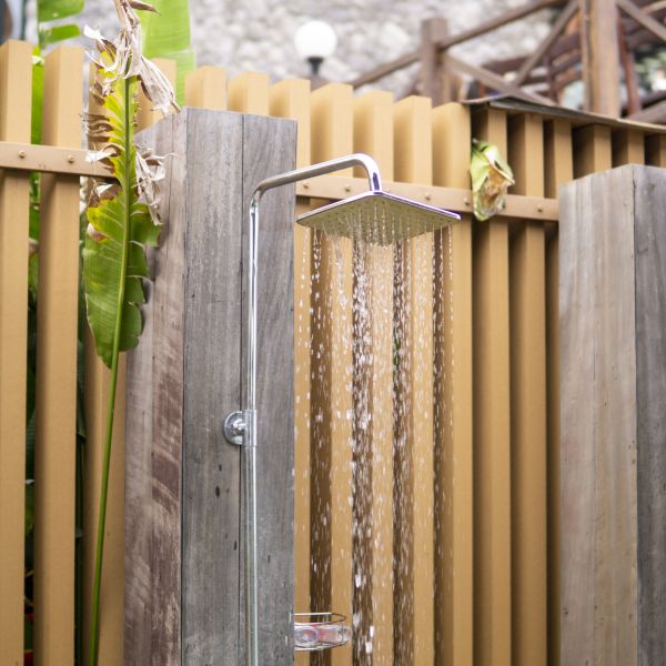 Outdoor Shower Plumbing in Bronx